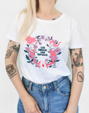 Camiseta Las amigas - Imagen 2