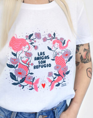 Camiseta Las amigas - Imagen 3